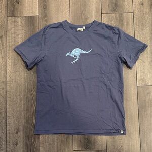 Pacific Creations Regular Fit Kangaroo Blue Shirt Sz L